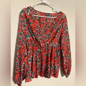 Shein long sleeved women’s blouse.